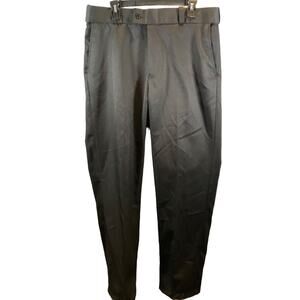 Men's Classic Fit Dress Pants 38W 33L Black Causal Office Workwear